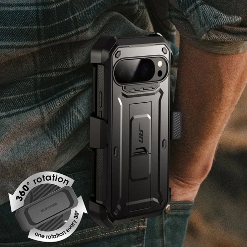 Tył etui Supcase Unicorn Beetle Pro, ukazujący unikalny design i wytrzymałość.