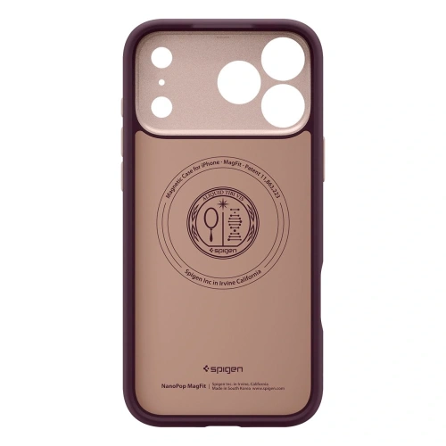 Etui Spigen zamontowane na Apple iPhone 17 Pro, podkreślające elegancki design