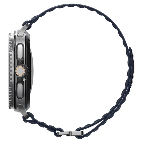 Etui Spigen Wbf0 Band zamontowane na zegarku Samsung Galaxy Watch 8