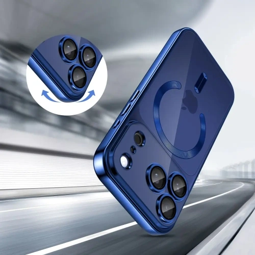 Zestawienie etui Tech-Protect Flexair z akcesoriami do iPhone 17 Pro w nowoczesnym stylu.