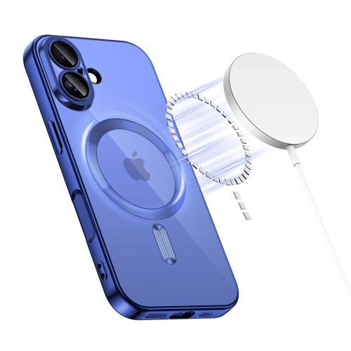 Hybrydowe etui z systemem MagSafe, zapewniające łatwe ładowanie.