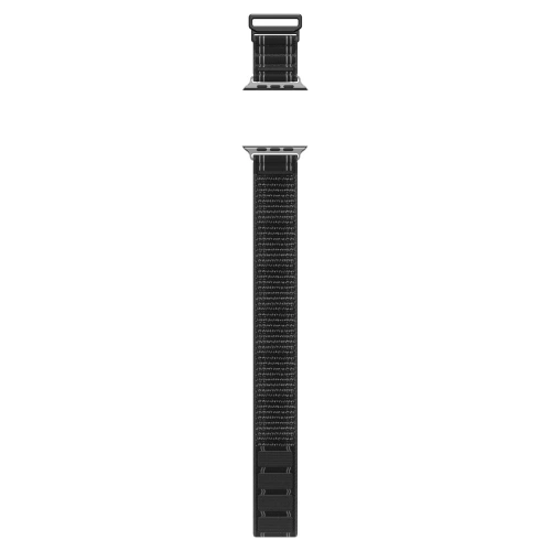 Stylowy pasek Spigen WBF0 Band w czerni, pasujący do różnych modeli Apple Watch