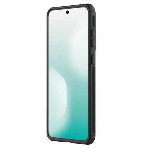Etui Nillkin Camshield Pro zamontowane na telefonie Samsung S25 FE.