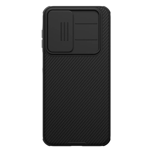 Etui Nillkin Camshield Pro w kolorze czarnym, idealne do ochrony Samsung A17 5G.
