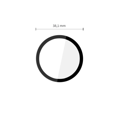 Szkło hybrydowe z bliska, pokazujące odporność na zarysowania 7H.