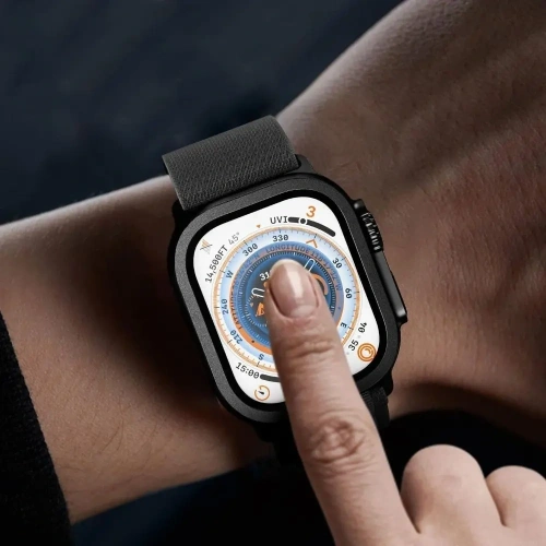 Szkło hartowane o odporności na zarysowania 9H, idealne do Apple Watch Ultra