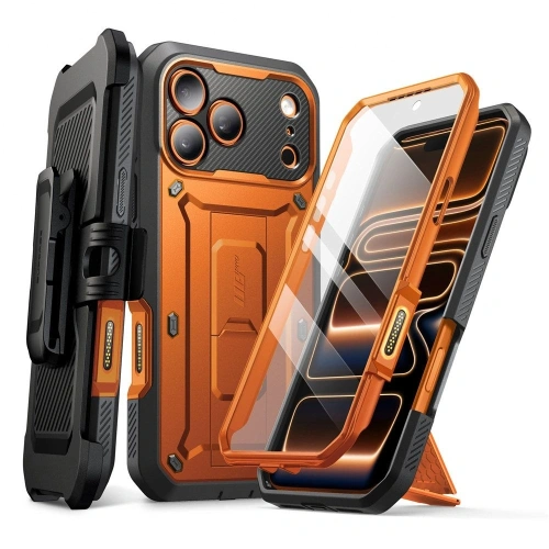 Etui Supcase Unicorn Beetle Pro w kolorze koralowym, idealne do iPhone 17 Pro Max