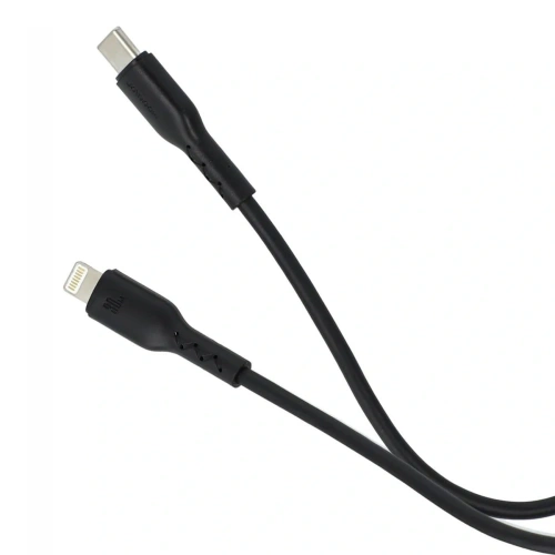 USB-C / Lightning kabel 30W o długości 1 metra, doskonały do szybkiego ładowania.