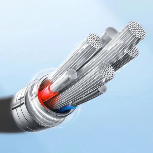 Opakowanie kabla Joyroom Flash-Charge Series, prezentujące jego cechy.