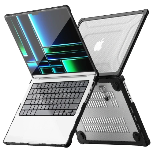 Etui Tech-Protect Smartshell Pro na Apple MacBook Pro, widok z boku